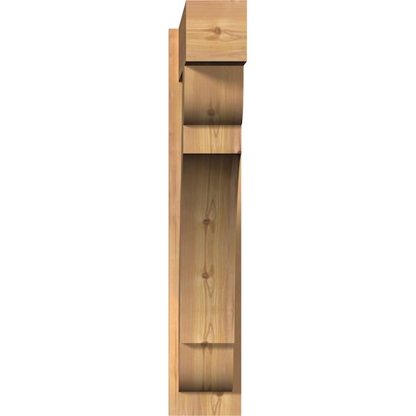 Olympic Block Smooth Outlooker, Western Red Cedar, 7 1/2W X 34D X 40H